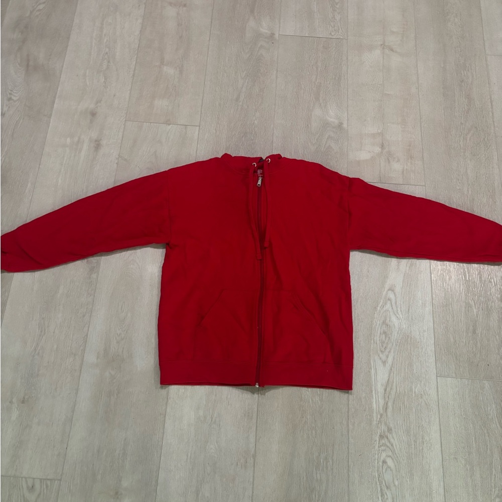 Athletic Works Bold Red Zip-Up Jacket